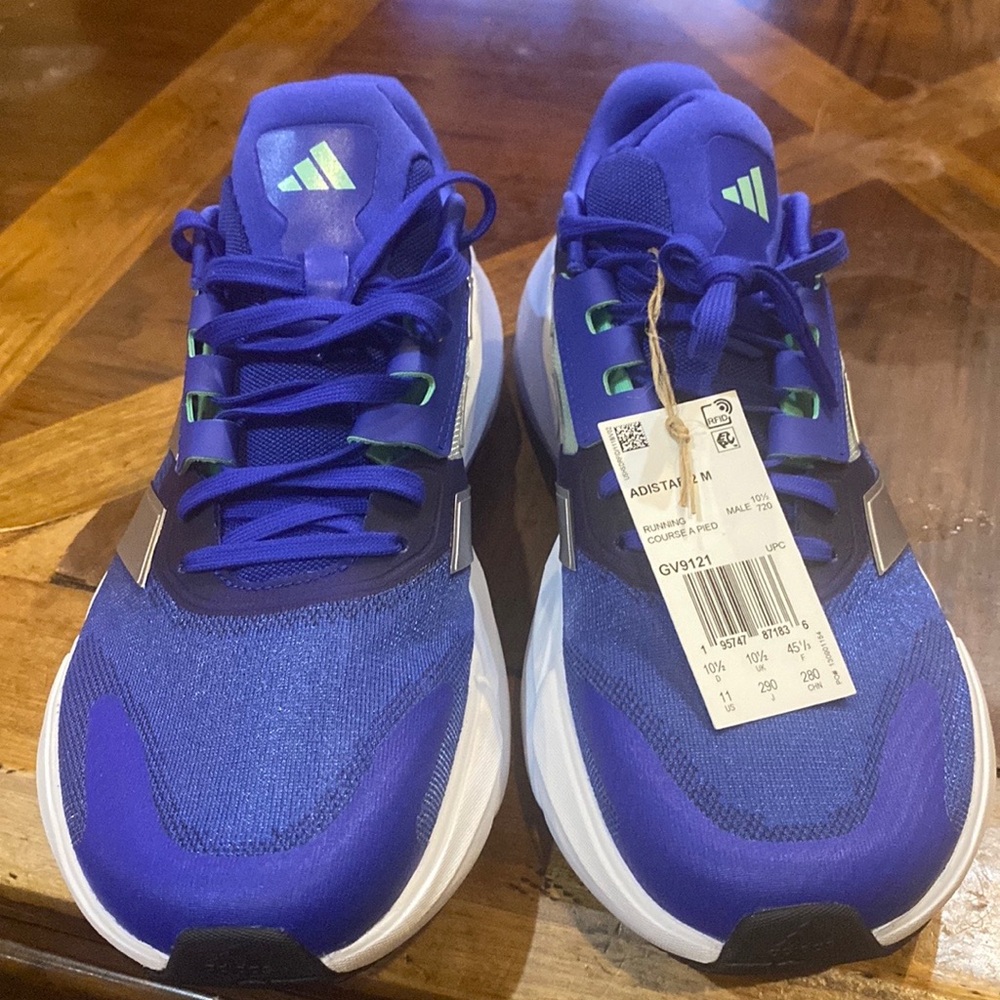 Adidas ADISTAR 2.0 Men's Sport Trainers Sneakers Running Shoes GV9121 Blue
